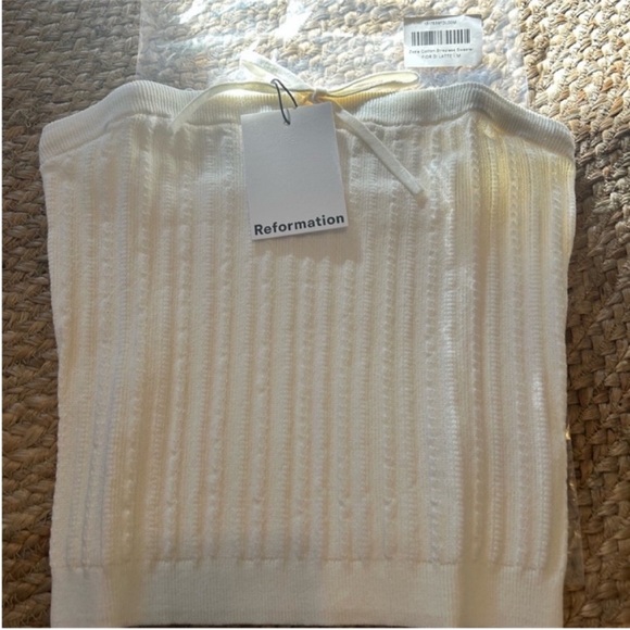 NWT • Zazie cotton sweater - fior de latte - Picture 2 of 6